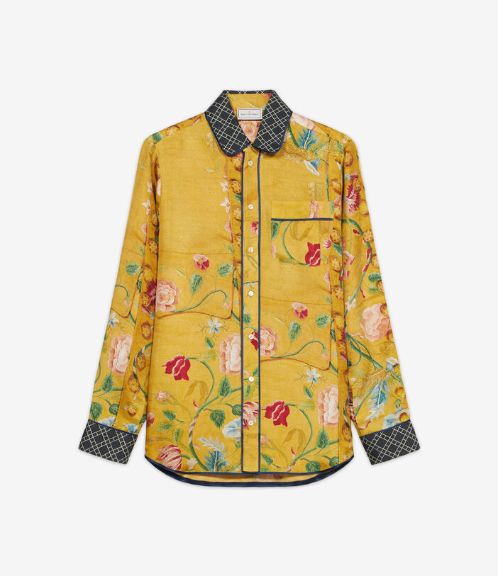 Pierre Louis Mascia ALOE Longsleeve Shirt Silk Multicolor ALOESCML10642SE122470101