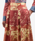 Pierre Louis Mascia ALOE A-line Skirt Silk BAROCCO ALOESGO12353SE518136101