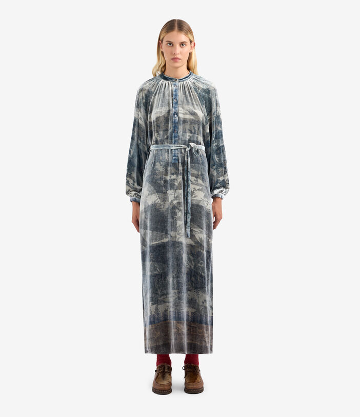 Pierre Louis Mascia KANPUR Dress Viscose Silk Multicolor KANPURSVAB12238VI513591101