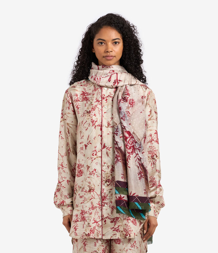 Pierre Louis Mascia PALLINO Shawl Scarf Silk 135x195 Multicolor PALLINOSW135X195SSE51196210118