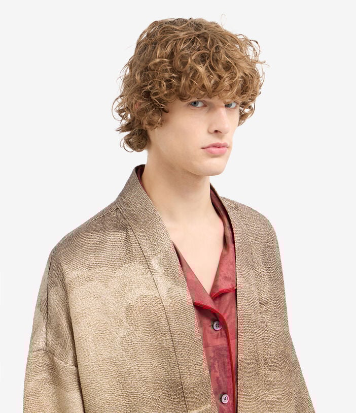 Pierre Louis Mascia PAX Kimono Wool Multicolor PAXSWKM12187WO516400101