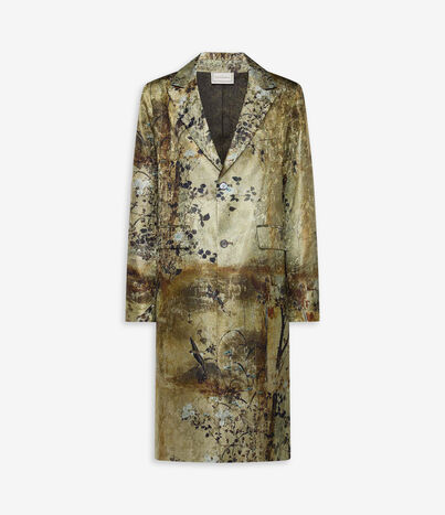Pierre Louis Mascia JP682DOX Coat Viscose Silk MACULA DI SIENA JP682DOXCPT12107VI519564102