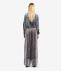 Pierre Louis Mascia KANPUR Palazzo Trousers Viscose Silk Multicolor KANPURSVPT11665VI513545101