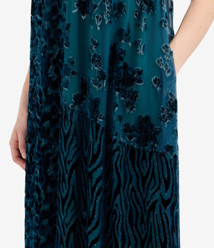Pierre Louis Mascia PATCHDEV Dress Viscose Silk PAISLEY DI NOCE PATCHDEVAB12969VIOTTANIO