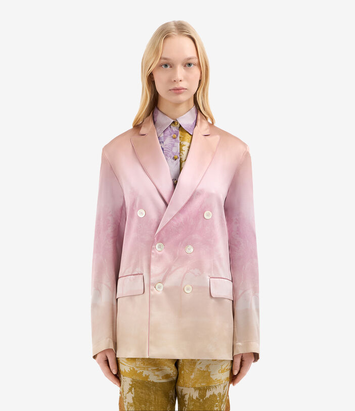 Pierre Louis Mascia ADASTRGUM Jacket Silk DUSTY ROSE ADASTRGUMSGC12226SE514924101