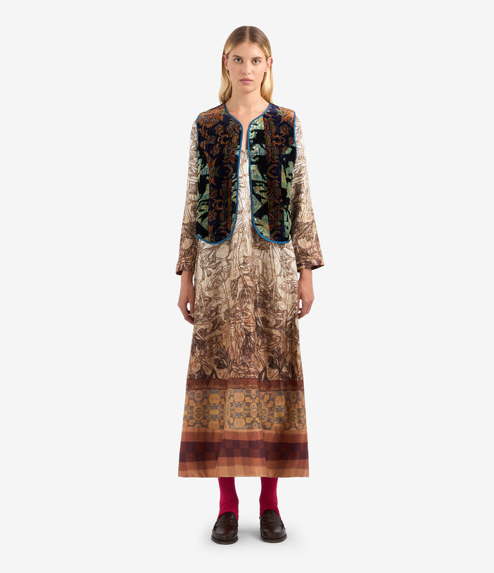 Pierre Louis Mascia CIALDA Dress Silk Multicolor CIALDASAB12349SE513481101