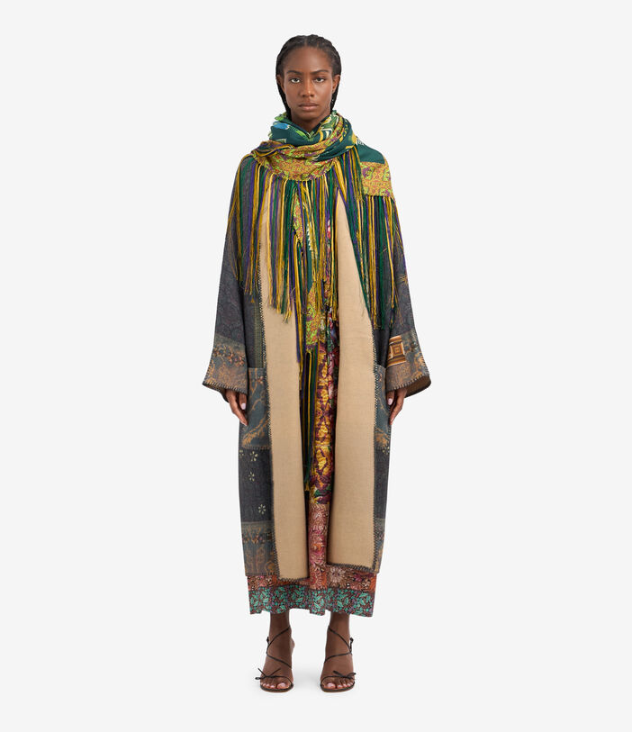 Pierre Louis Mascia PANCAKE Kimono Wool Pierre Louis Mascia PANCAKE Kimono Wool Multicolor PANCAKESKM12254WO513425101