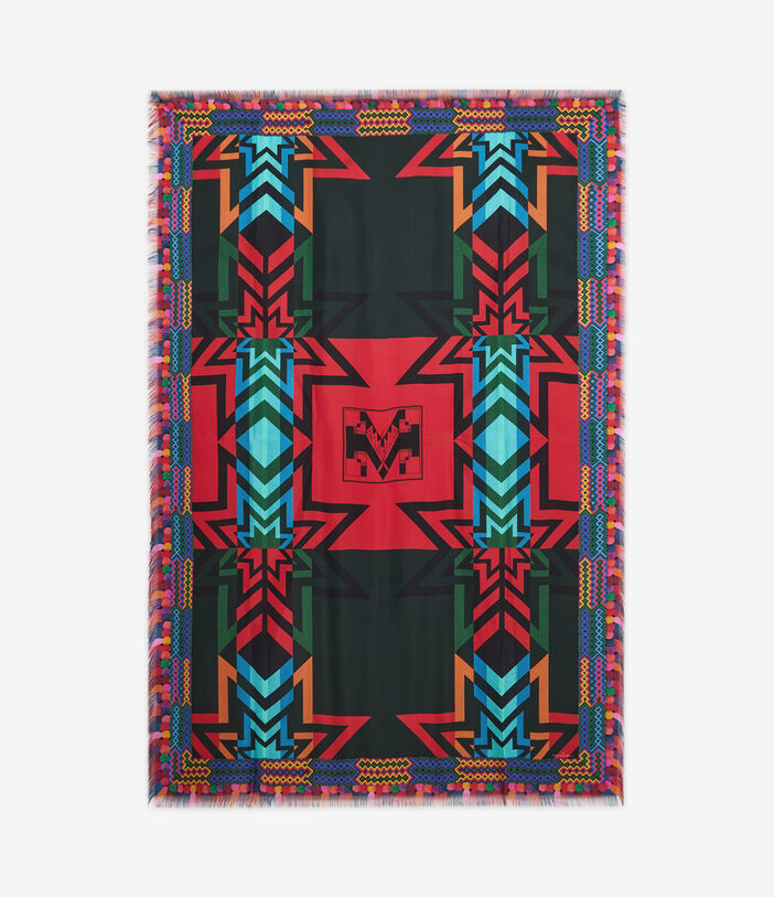 Pierre Louis Mascia ALOEUW Shawl Scarf Silk 135x195 Multicolor ALOEUWSW135X195S4SE51231410118
