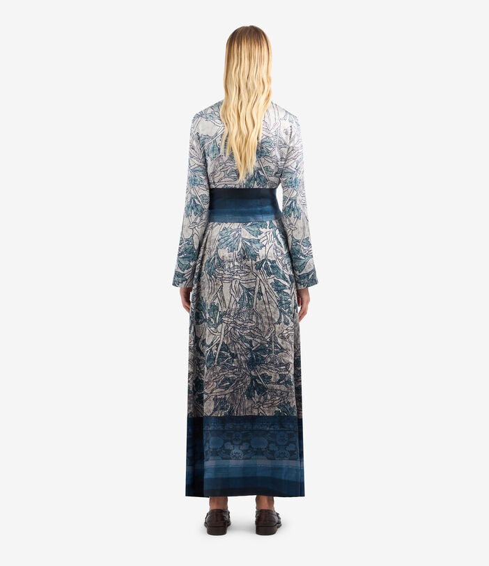 Pierre Louis Mascia MUTKA Dress Silk Multicolor MUTKAAB12365SE513489101