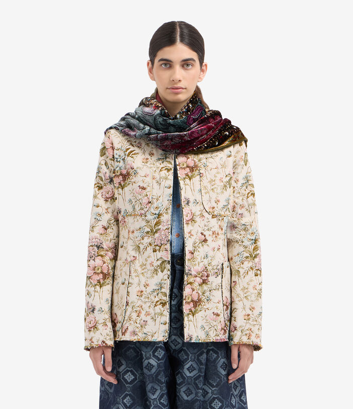Pierre Louis Mascia KANADAS Shawl Scarf Viscose Silk 65x200 Pierre Louis Mascia KANADAS Shawl Scarf Viscose Silk 65x200 Multicolor KANADAS065X200DVI51583210160