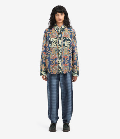 Pierre Louis Mascia INTEGMOS Longsleeve Shirt Polyamide Multicolor INTEGMOSCML10973PA513554101