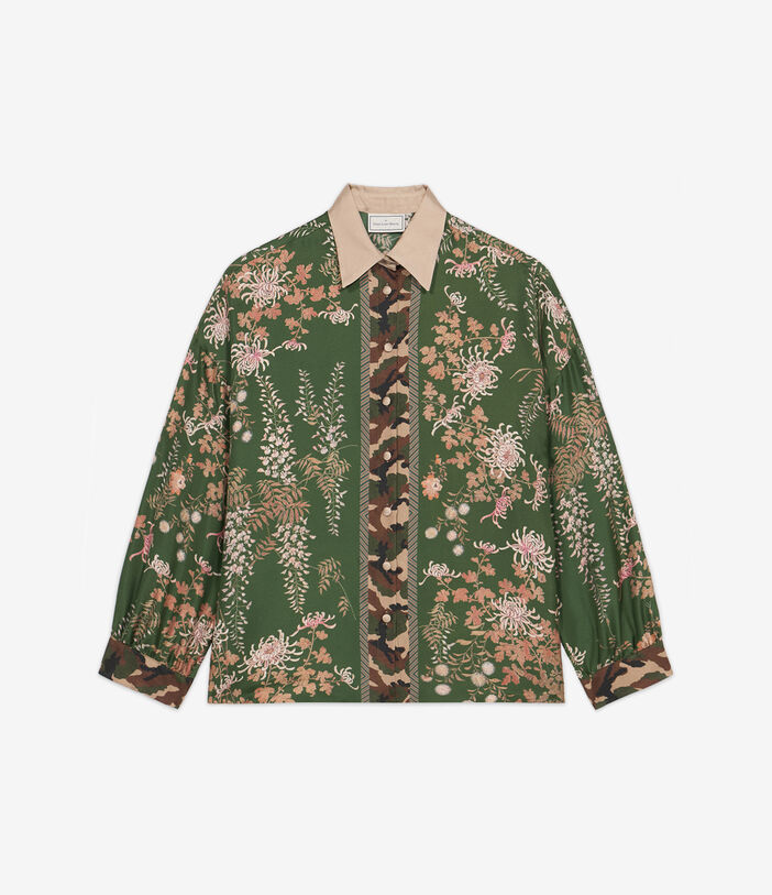 Pierre Louis Mascia CIALDA Longsleeve Shirt Silk Multicolor CIALDASCML12049SE513252101