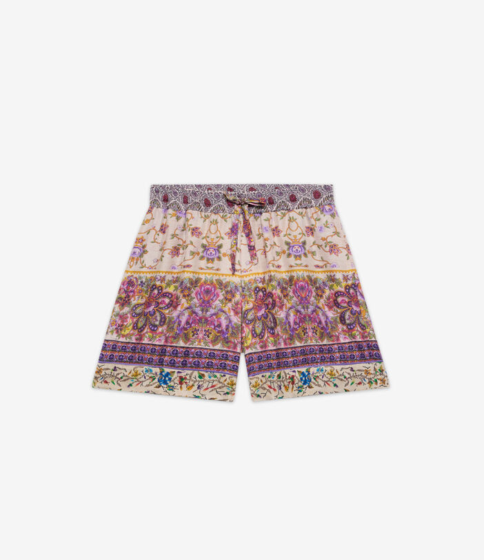Pierre Louis Mascia ALOE Shorts Silk MULTICOLOR ALOESPN12170SE514858101