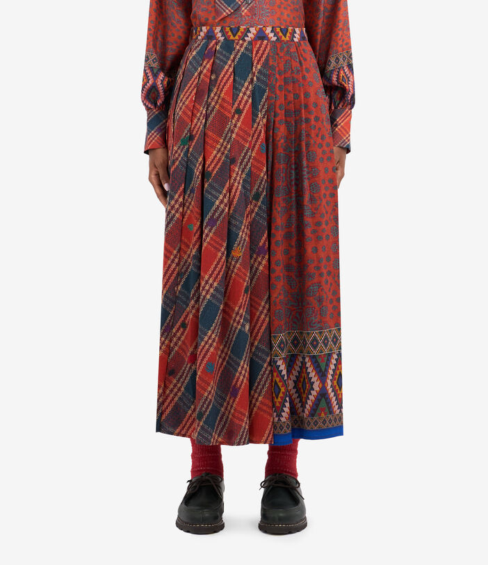 Pierre Louis Mascia DYLAN Skirt Virgin wool Multicolor DYLANSGO10781WV513419101