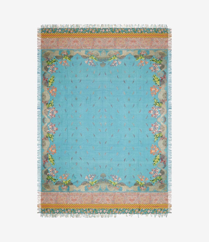 Pierre Louis Mascia ALOEUW Shawl Scarf Silk 135x195 CELESTE ALOEUWSW135X195S4SE517307101