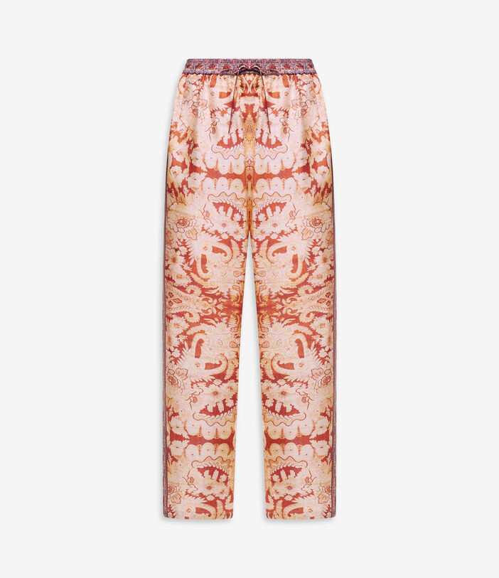 Pierre Louis Mascia ALOE Trousers Silk Multicolor ALOESPT10959SE516277101