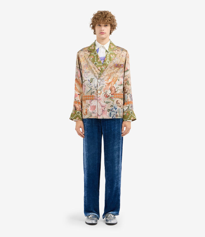 Pierre Louis Mascia MUTKA Jacket Silk ERBARIO MUTKASGC11351SE516402101