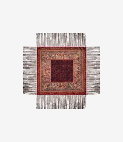 Pierre Louis Mascia ALOEUW Scarf Silk 135x135 GRANATO ALOEUWSW135X135INSE51601210118