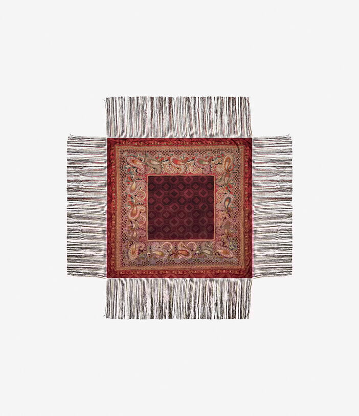 Pierre Louis Mascia ALOEUW Scarf Silk 135x135 GRANATO ALOEUWSW135X135INSE51601210118