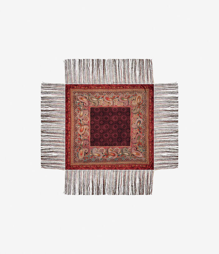 Pierre Louis Mascia ALOEUW Scarf Silk 135x135 Pierre Louis Mascia ALOEUW Scarf Silk 135x135 GRANATO ALOEUWSW135X135INSE51601210118