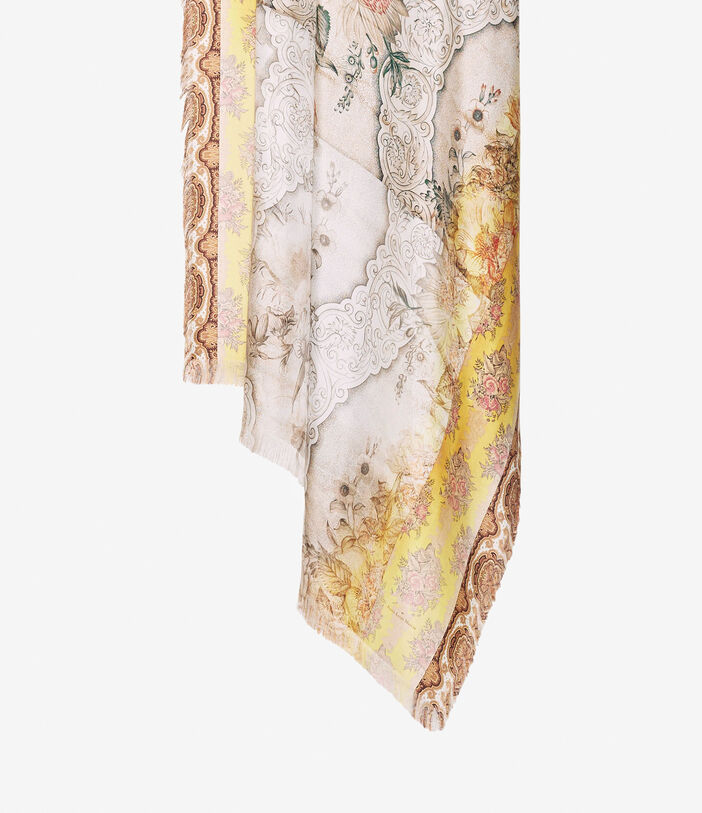 Pierre Louis Mascia ALOEUW Shawl Scarf Silk 135x195 Pierre Louis Mascia ALOEUW Shawl Scarf Silk 135x195 Multicolor ALOEUWSW135X195S4SE51563410118