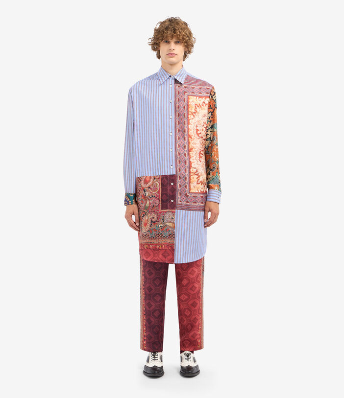 Pierre Louis Mascia ALOTHO Longsleeve Shirt Cotton Silk Pierre Louis Mascia ALOTHO Longsleeve Shirt Cotton Silk Multicolor ALOTHOCML12698CO516540101