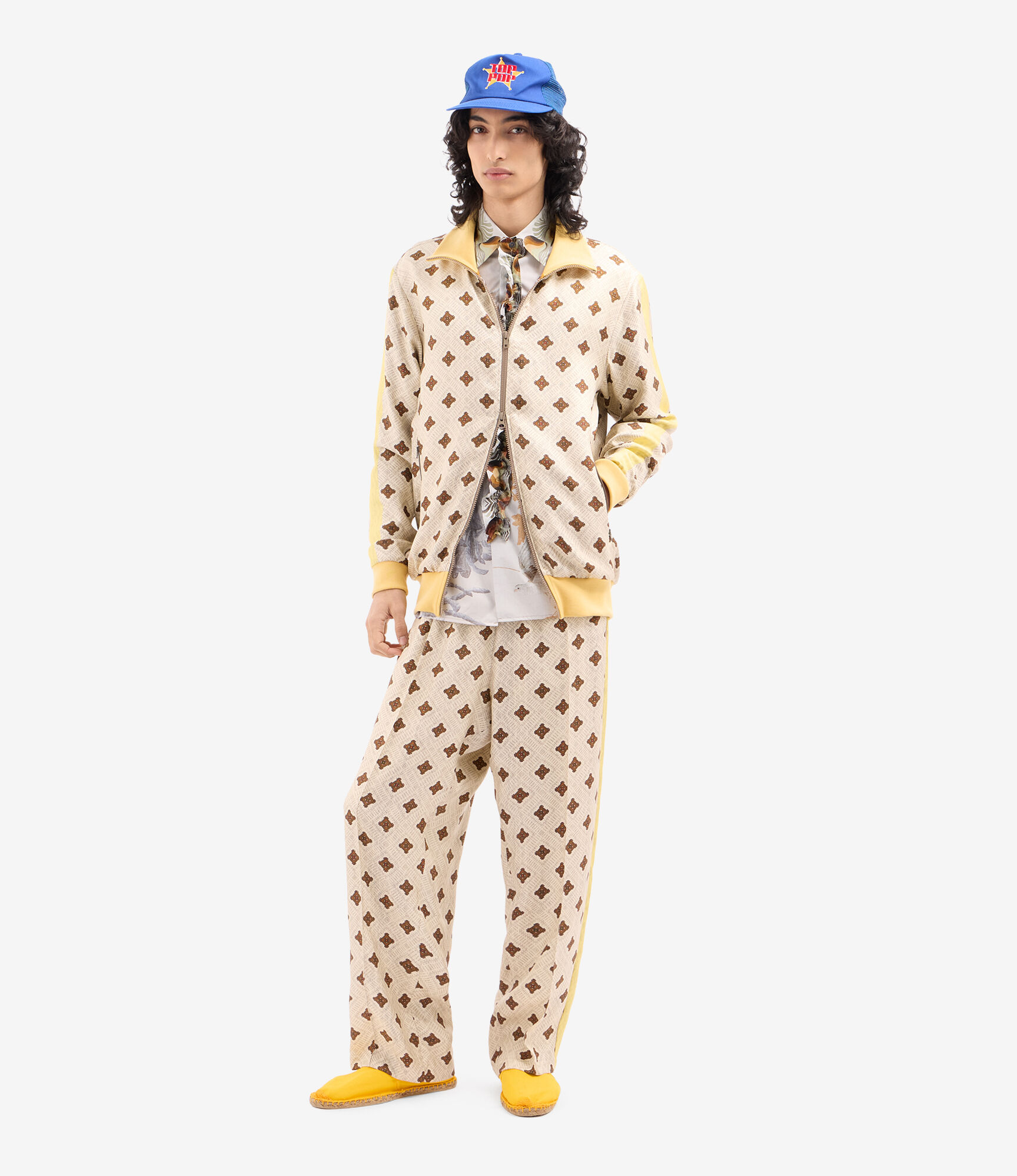 FANCY Jacket Silk in OCRA | Pierre-Louis Mascia®