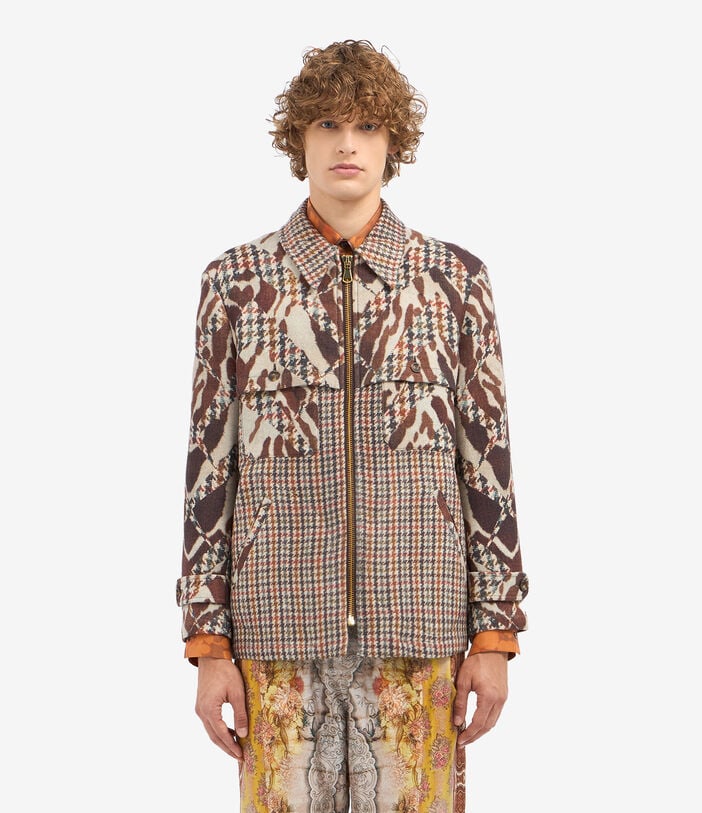 Pierre Louis Mascia CAKESC12 Jacket Wool Pierre Louis Mascia CAKESC12 Jacket Wool Multicolor CAKESC12SGAGB12611WO516578101