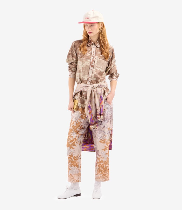 Pierre Louis Mascia ALOE Trousers Silk ALBA ALOESPT10959SE517914101