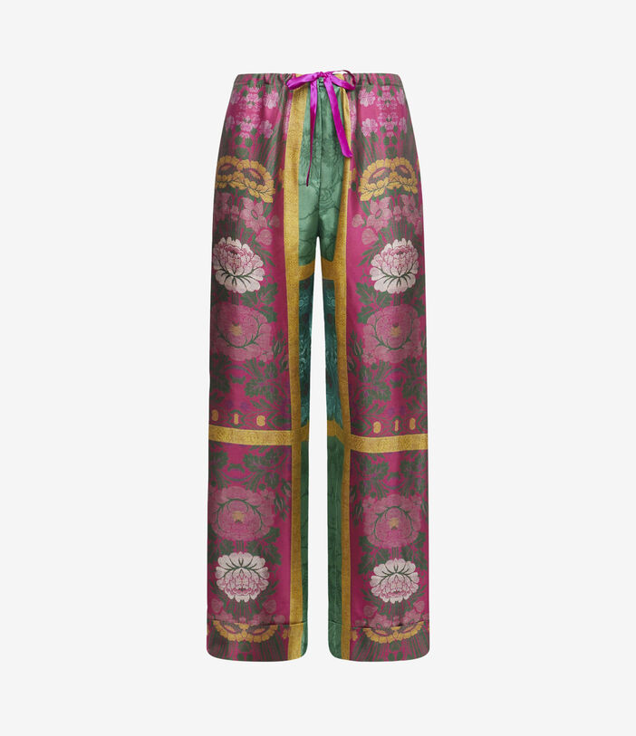 Pierre Louis Mascia CIALDA Trousers Silk Pierre Louis Mascia CIALDA Trousers Silk Multicolor CIALDASPT12173SE511855101