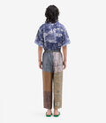 Pierre Louis Mascia ALOE Trousers Silk PATCHWORK ALOESPT10959SE517915101