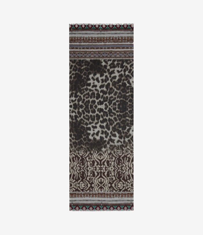 Pierre Louis Mascia HAWNBCI Scarf Cotton Silk 65x190 TRAMA SELVATICA HAWNBCISW065X190ACO517577101