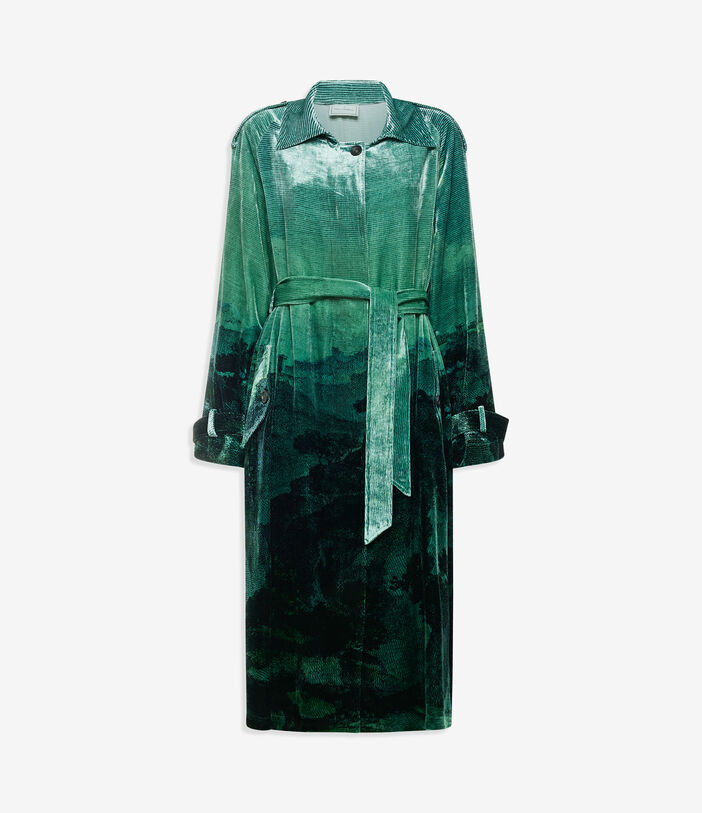 Pierre Louis Mascia KANPUR Jacket/Raincoat Viscose Silk Multicolor KANPURSSPO12706VI516552101