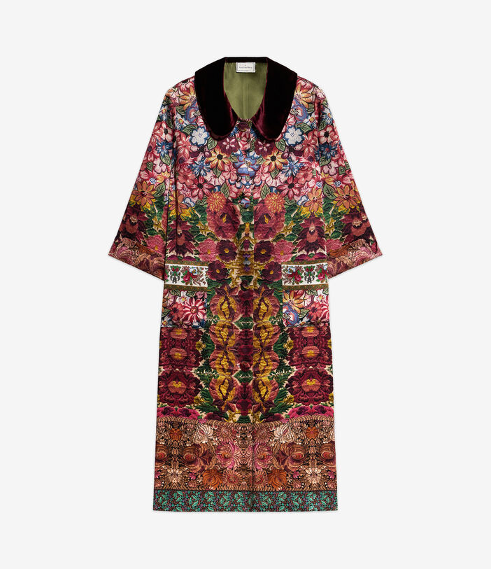 Pierre Louis Mascia ADANA Coat Silk Multicolor ADANACPT12261SE513380101