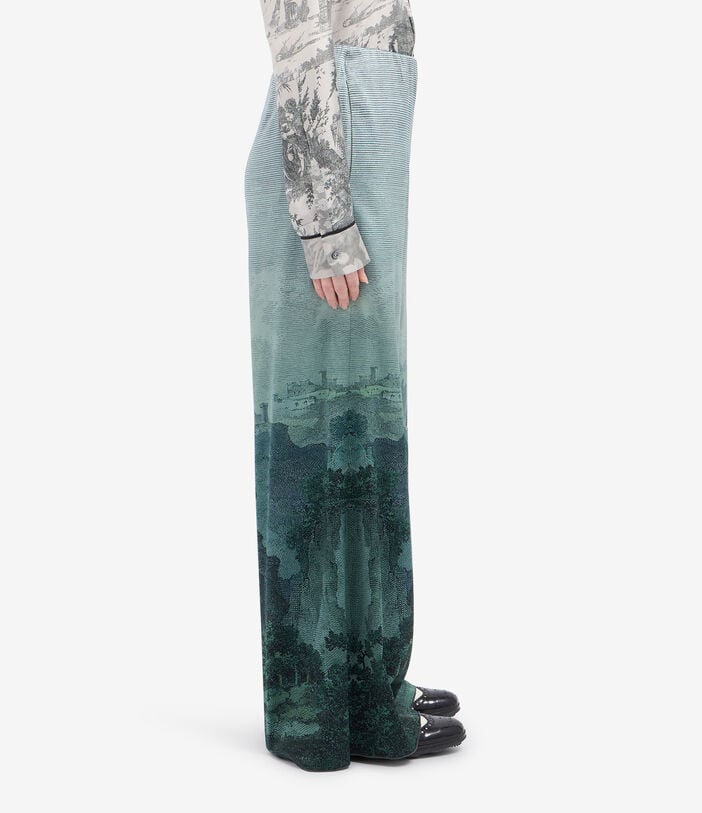 Pierre Louis Mascia ADASTRGUM Palazzo Trousers Silk Pierre Louis Mascia ADASTRGUM Palazzo Trousers Silk Multicolor ADASTRGUMSPT12409SE516336101