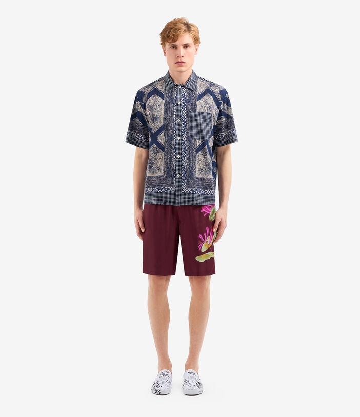 Pierre Louis Mascia DANTE Shortsleeve Shirt Cotton NAVY DANTESCMC12447CO515025101