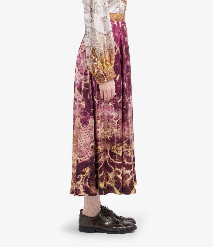 Pierre Louis Mascia ALOE Skirt Silk Pierre Louis Mascia ALOE Skirt Silk Multicolor ALOESGO12353SE516388101