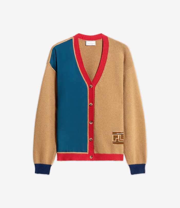 Pierre Louis Mascia TRICOT Cardigan Wool Cashmere Multicolor TRICOTCARPNB001WOCAMAVIO