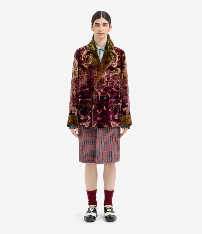 Pierre Louis Mascia KANPUR Jacket Viscose Silk Multicolor KANPURSGC11351VI516435101