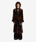 Pierre Louis Mascia KANPUR Dressing Gown Viscose Silk Pierre Louis Mascia KANPUR Dressing Gown Viscose Silk BLACK TEA KANPUR2SVT11668L124VI513134101