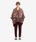 Pierre Louis Mascia PANCAKE Poncho Cape Wool Multicolor PANCAKESGAPH006WO516618101