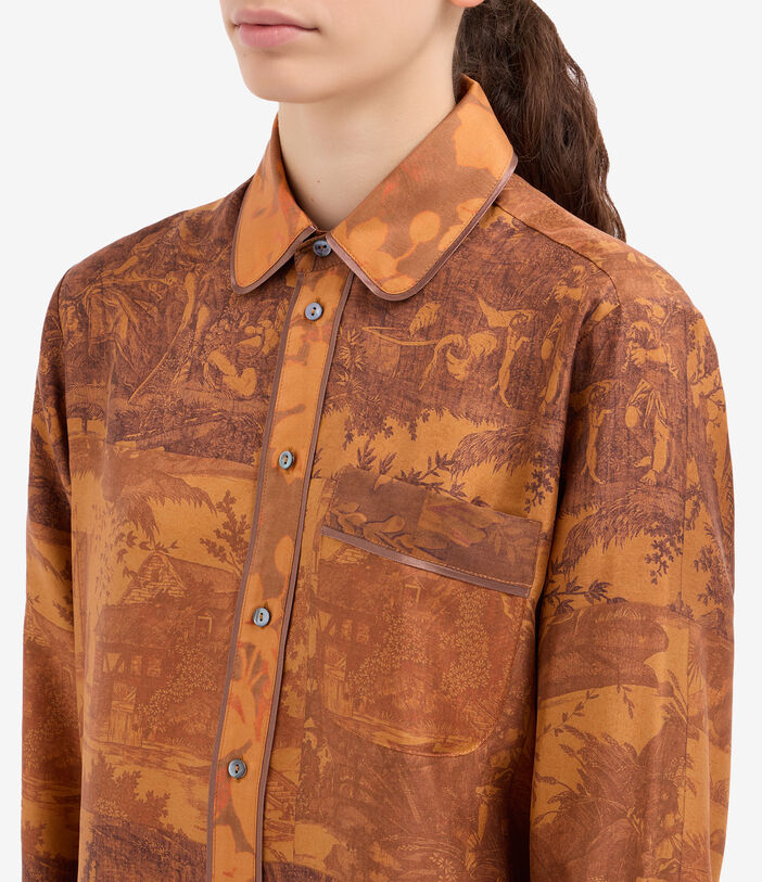 Pierre Louis Mascia ALOEGUM Longsleeve Shirt Silk CRETA ALOEGUMSCML10642SE516068101