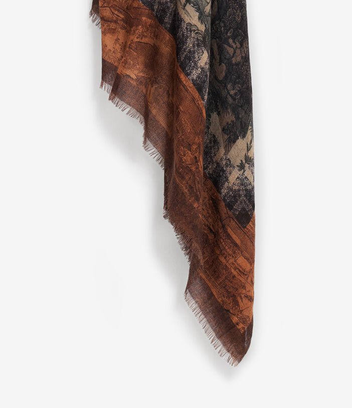Pierre Louis Mascia EUCLIDE Shawl Scarf Cashmere 135x195 Multicolor EUCLIDES135X195SWS51314210121