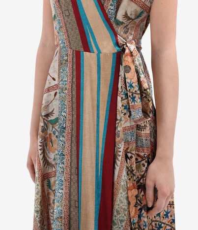 Pierre Louis Mascia ADANASTR Wrap Dress Silk MULTICOLOR ADANASTRSAB12153SE514999101