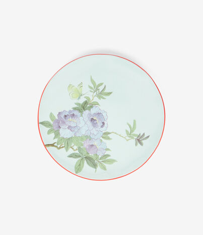 Pierre Louis Mascia TRAY Floral Tray Ceramic/Earthenware Multicolor TRAYAP13CRMAZZURRO