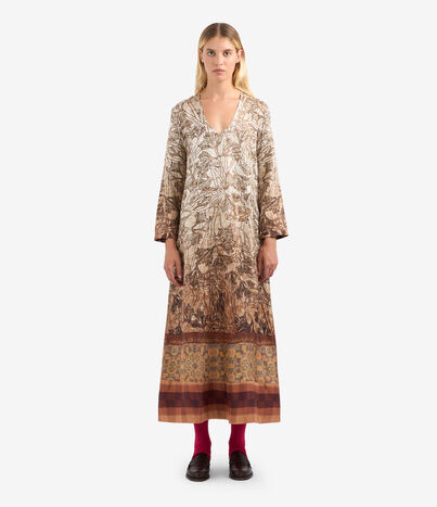 Pierre Louis Mascia CIALDA Dress Silk Multicolor CIALDASAB12349SE513481101