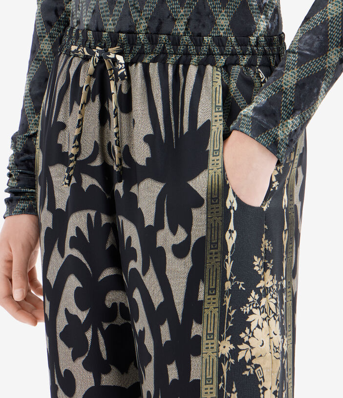 Pierre Louis Mascia ALOE Trousers Silk Pierre Louis Mascia ALOE Trousers Silk BISANZIO ALOESPT10959SE516274101