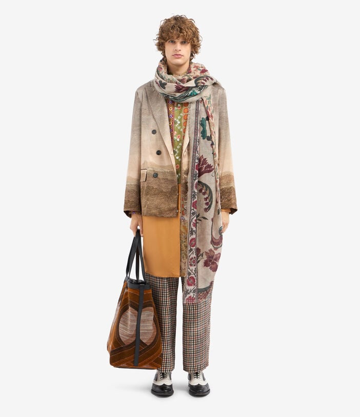Pierre Louis Mascia BEATEX Trousers Wool Pierre Louis Mascia BEATEX Trousers Wool Multicolor BEATEXSPT12614WO143918101
