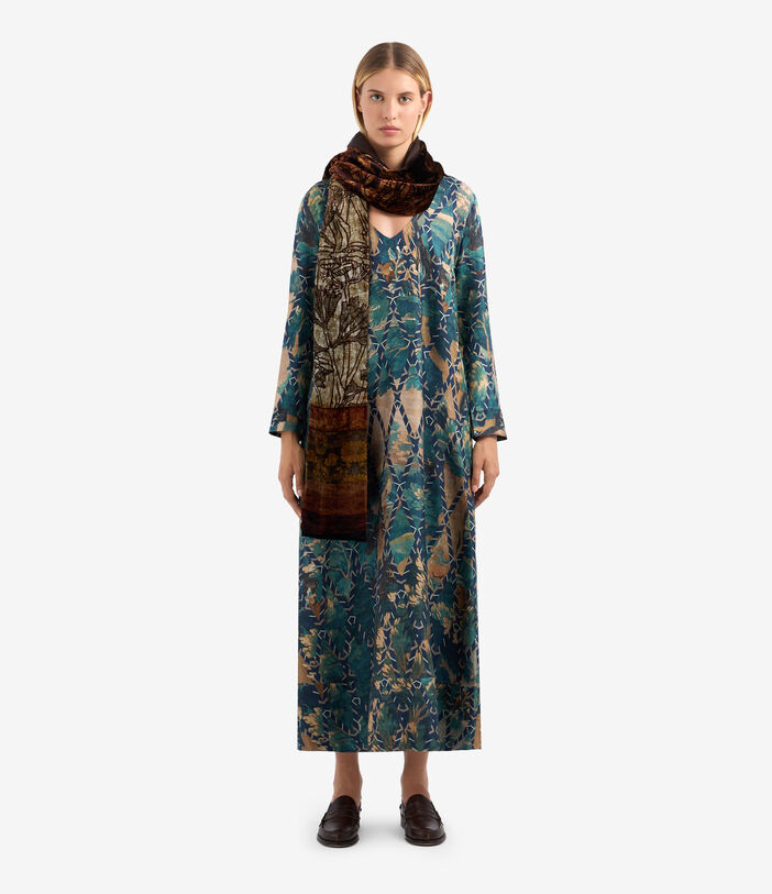 Pierre Louis Mascia CIALDA Dress Silk Multicolor CIALDASAB12349SE513482101