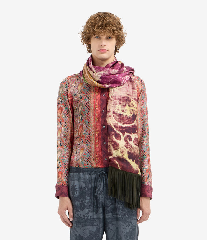 Pierre Louis Mascia ALOEWON Scarf Silk 65x190 Multicolor ALOEWON065X190DLSE515828101